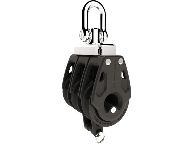 Lewmar 3-schijfs Control blok met hondsvot en sluiting