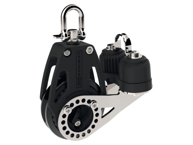 Lewmar 1-schijfs Control blok met ratel en klem
