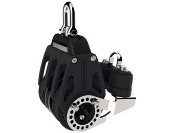 Lewmar 3-schijfs Control blok met ratel, klem en oog