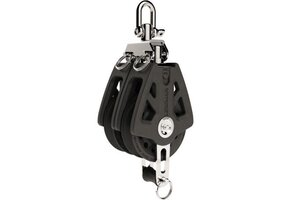 Lewmar 2-schijfs Synchro blok met hondsvot