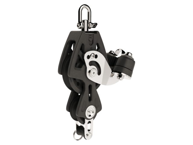 Lewmar Vioolblok Synchro met hondsvot en klem