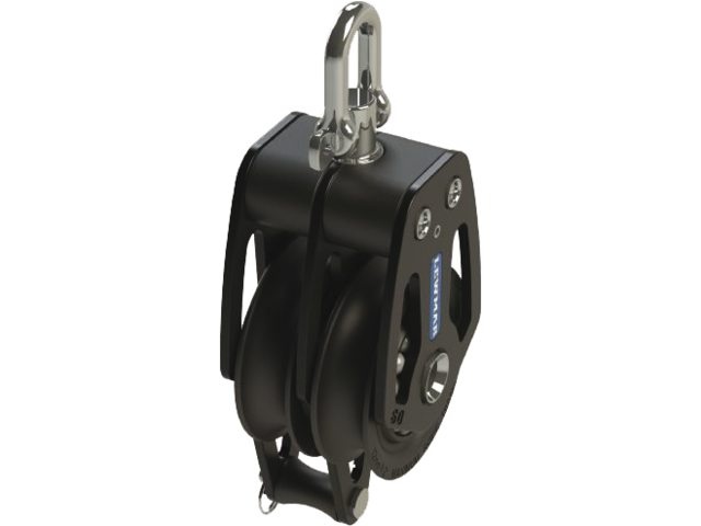 Lewmar 2-schijfs HTX blok met hondsvot