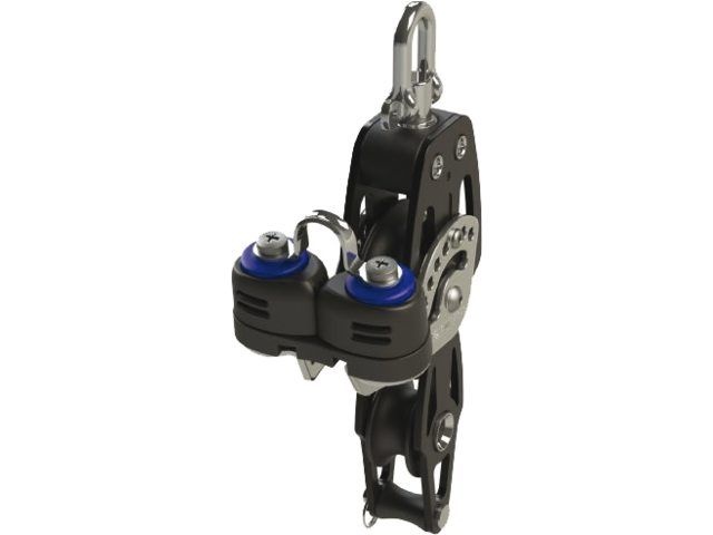 Lewmar Vioolblok HTX met hondsvot en klem