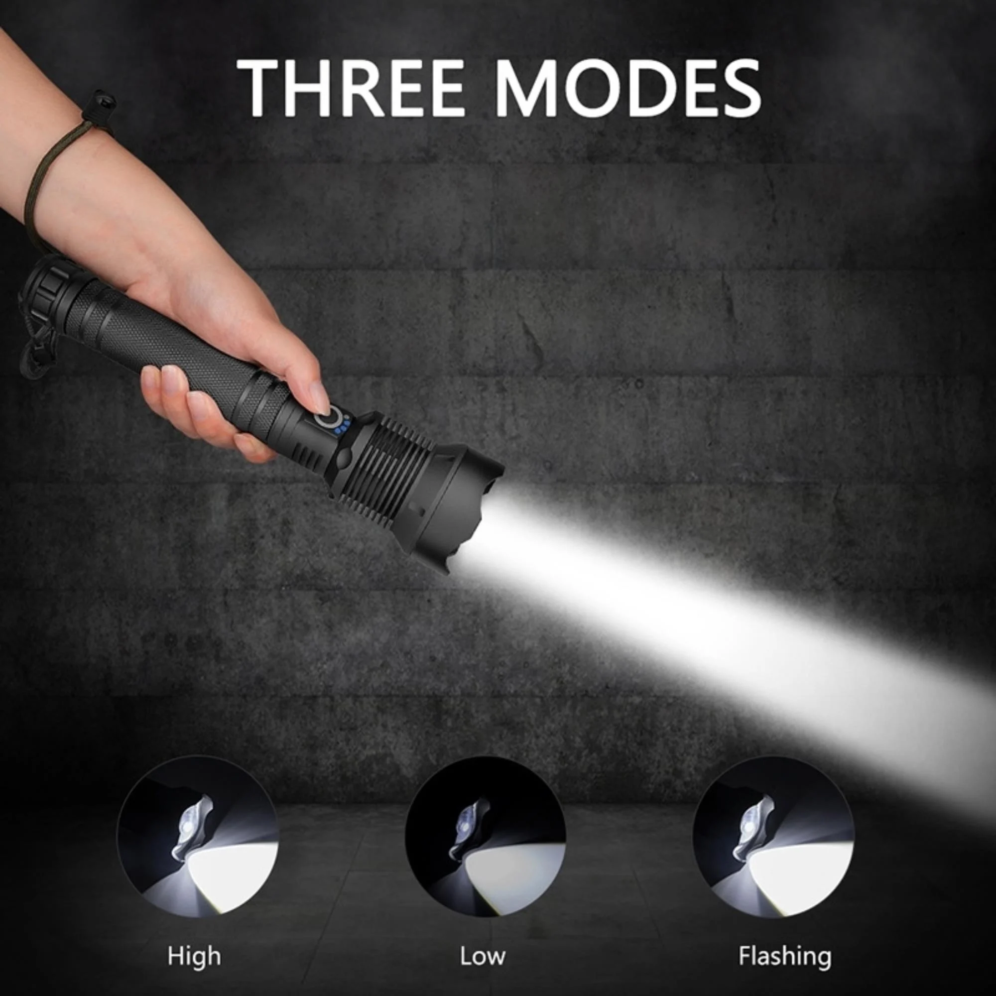 BW Zaklamp Tactical 10W oplaadbaar