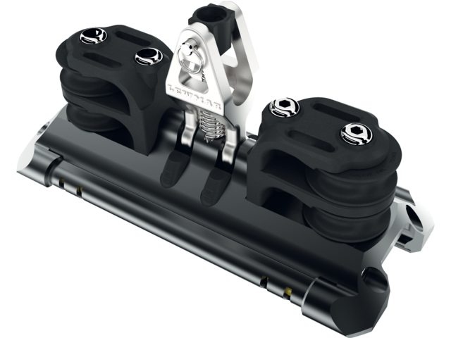 Lewmar Overloopslede met upstand en 4 controleschijven size 1-3