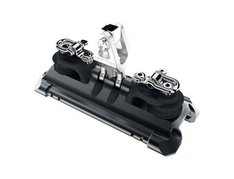 Lewmar Overloopslede met upstand, hondsvot en 2 controleschijven size 1-2