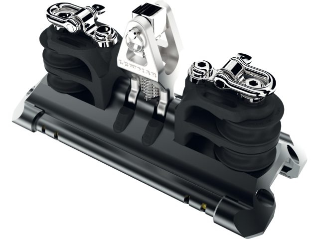 Lewmar Overloopslede met upstand, hondsvot en 4 controleschijven size 1-3