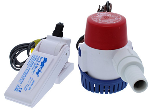Rule 24DA-35A 360 Standaard Bilgepomp 1363 l/u 12V + Bilgeschakelaar