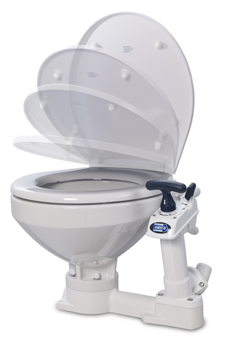 Jabsco 29120-5100 Handtoilet Regular, grote pot, soft-closing