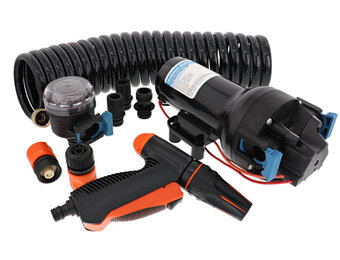 Jabsco HotShot HD6 Dekwaspomp 12V 23 l/m 70 psi KIT P601J-219N-4A
