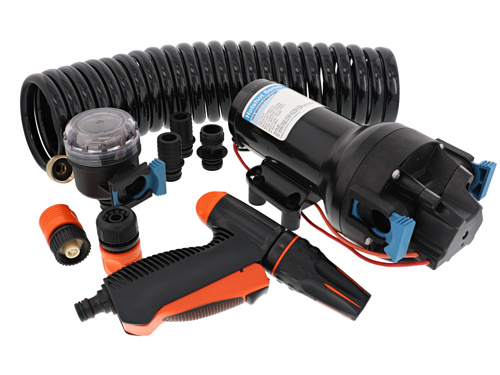 Jabsco HotShot HD6 Dekwaspomp 12V 23 l/m 70 psi KIT P601J-219N-4A