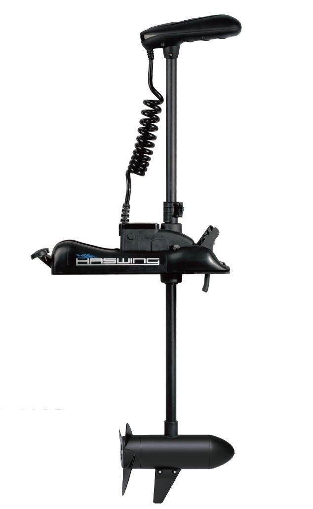 Haswing Elektrische trolling motor Cayman B / 55 Lbs GPS zwart
