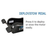 Haswing Elektrische trolling motor Cayman B / 55 Lbs zwart