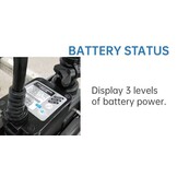 Haswing Elektrische trolling motor Cayman B / 55 Lbs zwart