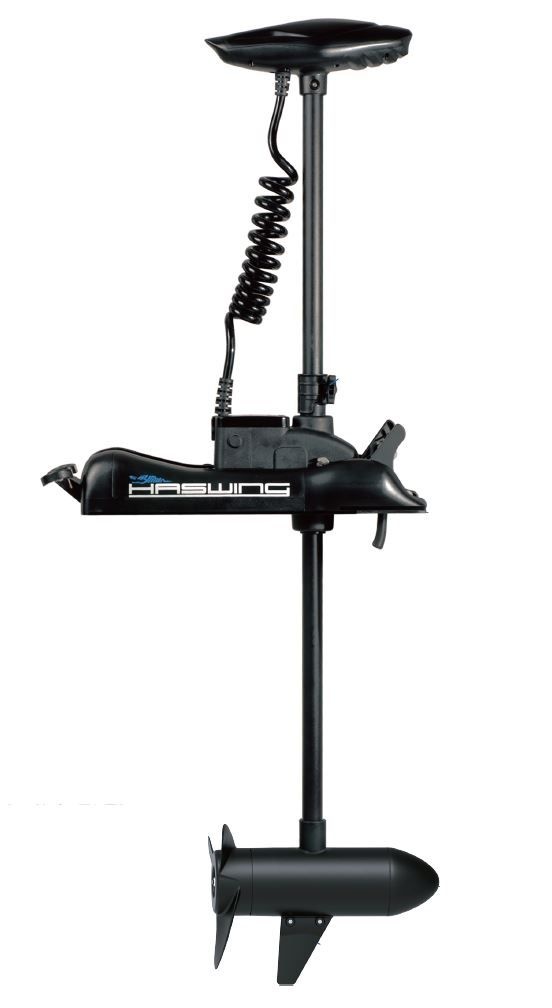 Haswing Elektrische trolling motor Cayman B / 80 Lbs zwart