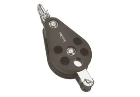 Barton ENKELSCH.BLOK+SLUIT+HV 12MM ZWART