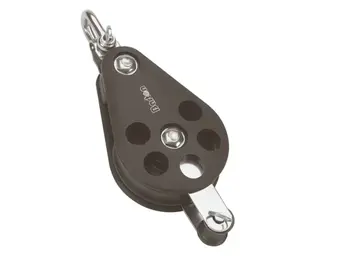 Barton ENKELSCH.BLOK+SLUIT+HV 12MM ZWART