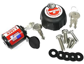 DuraSafe Combo EL-6 - 1x E-Lock / RAM mount C ball, gelijksluitend