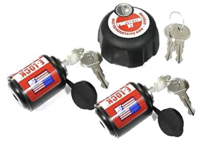 DuraSafe Combo EL6-2 - 2x E-Lock / RAM mount C ball, gelijksluitend