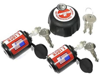 DuraSafe Combo EL6-2 - 2x E-Lock / RAM mount C ball, gelijksluitend