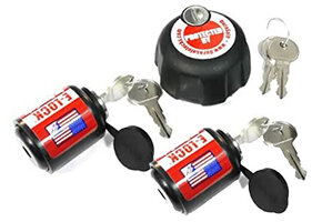 DuraSafe Combo EL7-2 - 2x E-Lock / RAM mount D en E ball, gelijksluitend