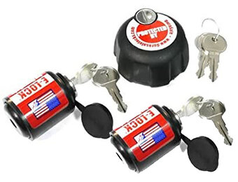 DuraSafe Combo EL7-2 - 2x E-Lock / RAM mount D en E ball, gelijksluitend