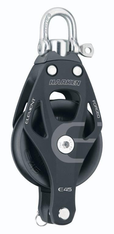 Harken 1-schijfs blok Element 45 mm, foto 2 van 3