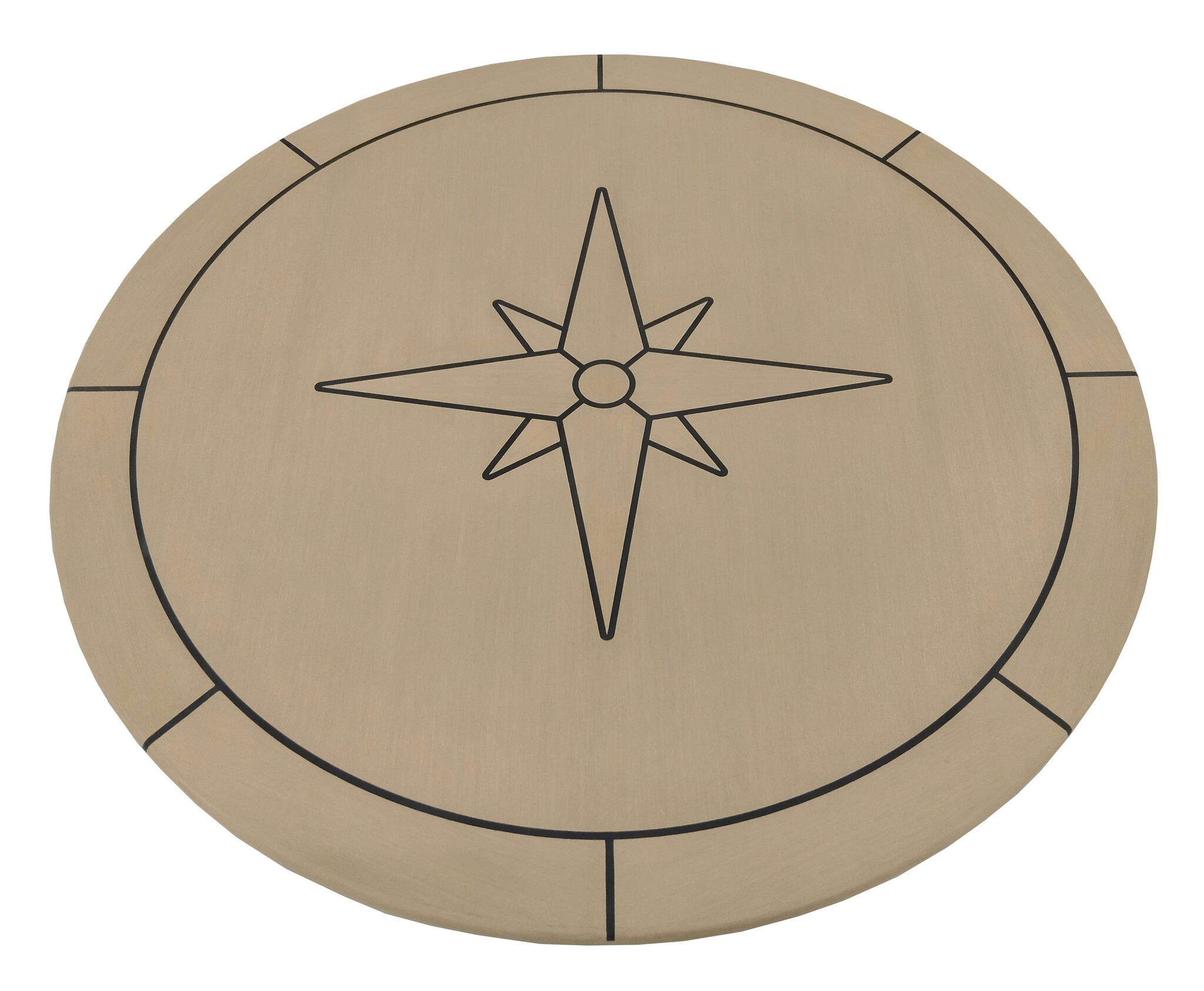 Eude Tafelblad Eco teak Circle ø 65cm