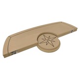 Eude Tafelblad Eco teak Folding 61cm x 94cm