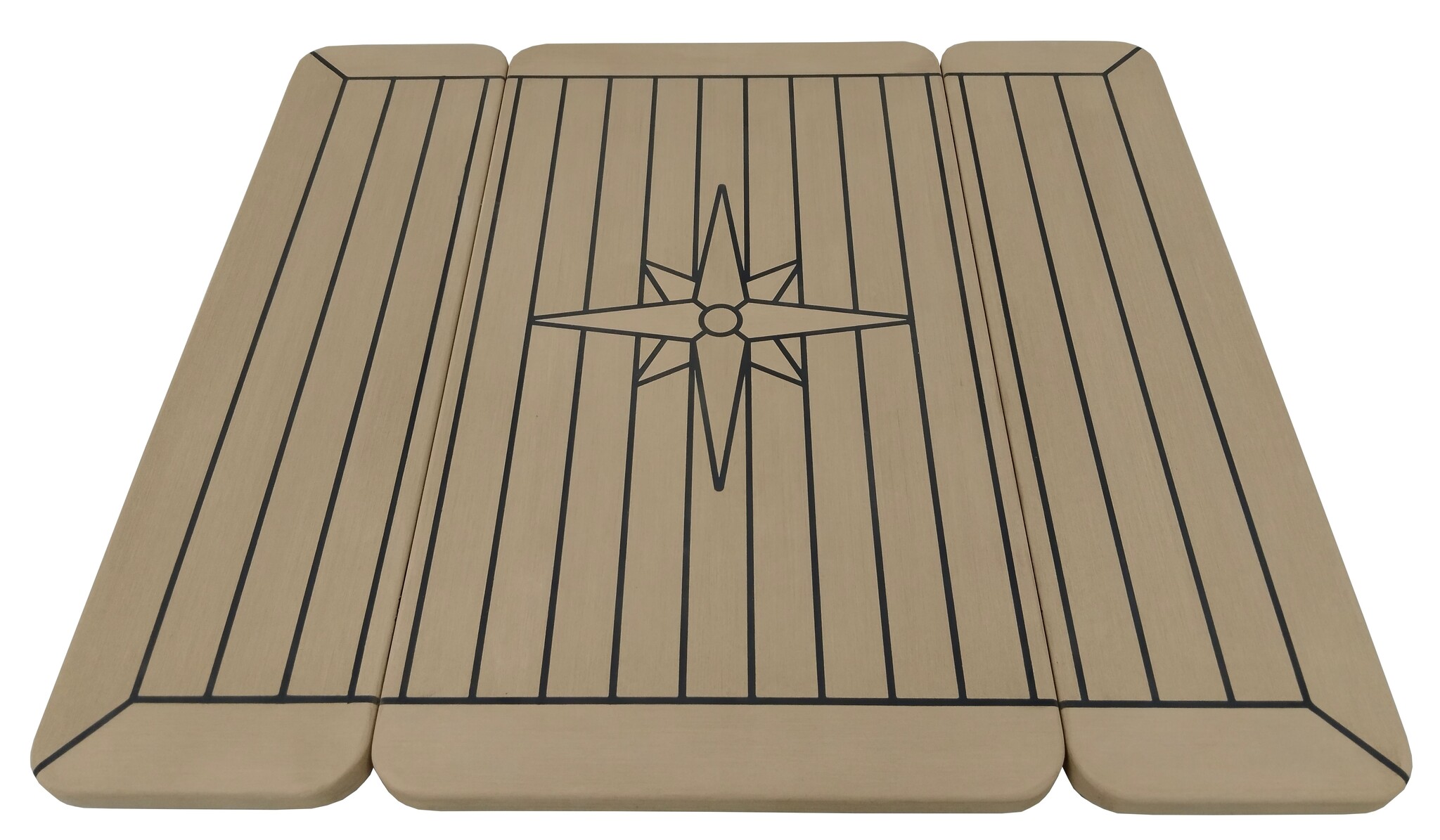 Eude Tafelblad Eco teak Wing 34/68cm x 60cm