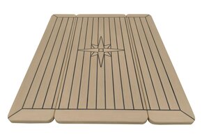 Eude Tafelblad Eco teak Wing 34/68cm x 80cm