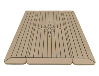 Eude Tafelblad Eco teak Wing 34/68cm x 80cm