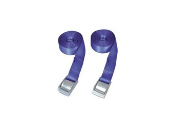 Talamex Spanband met klemgesp 25mm 2.5m (2 stuks)