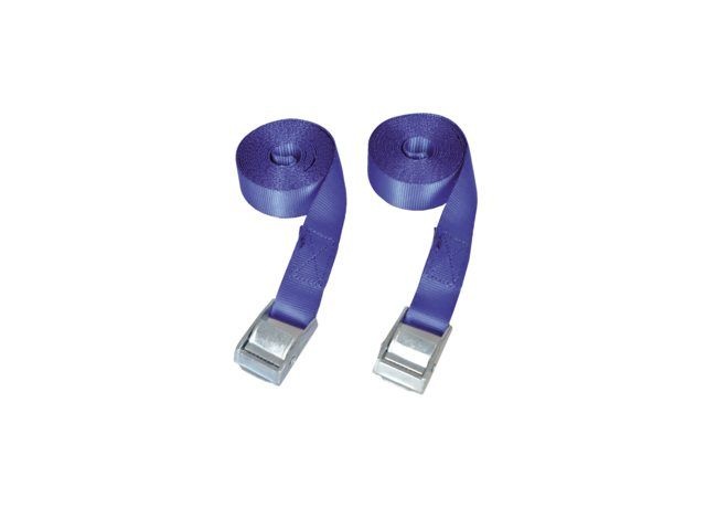 Talamex Spanband met klemgesp 25mm 2.5m (2 stuks)