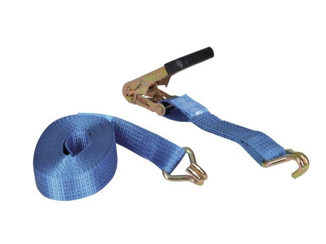 Talamex Spanband met ratelgesp & j-haak 50mm 8.0m