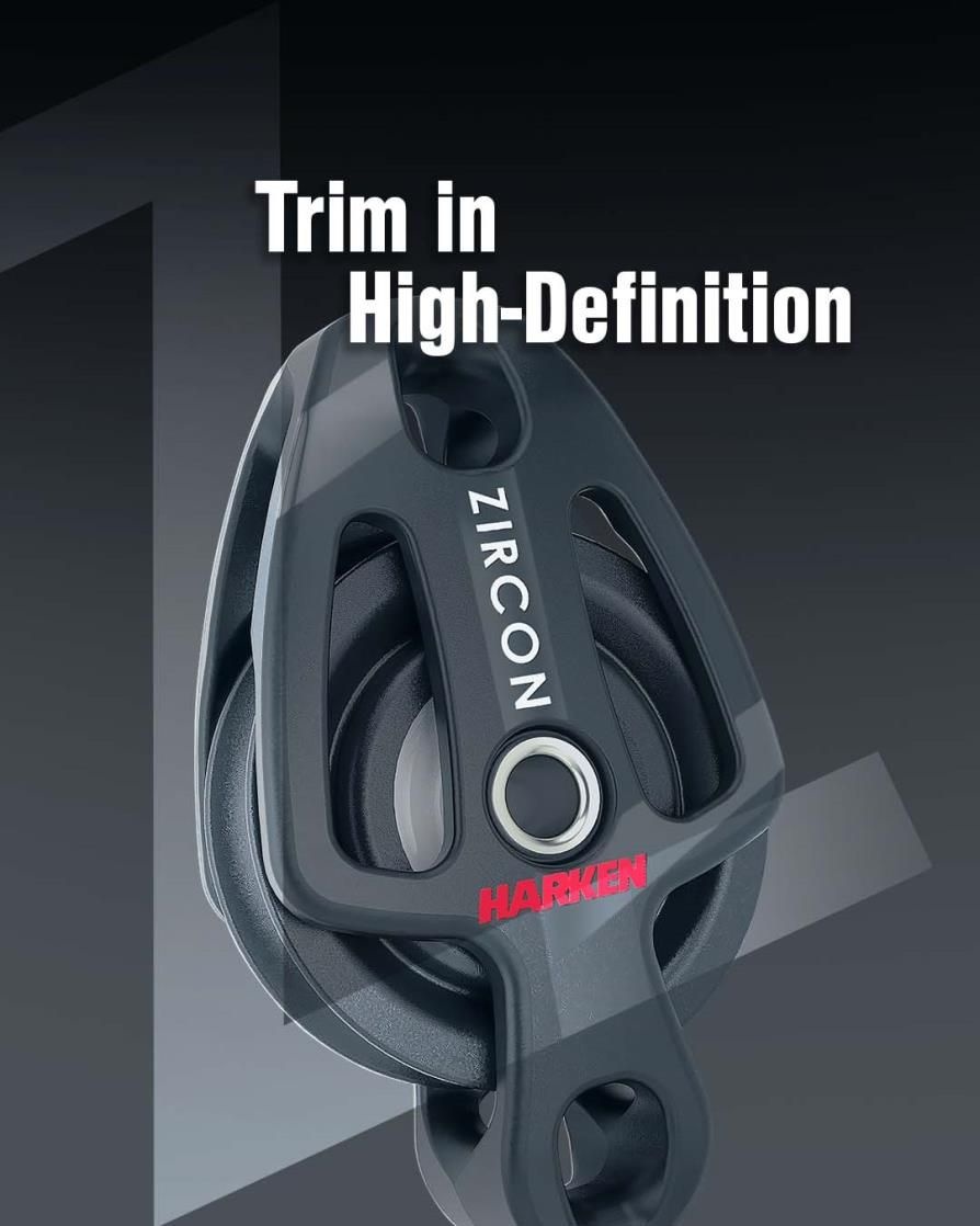 Harken 1-schijfsblok Zircon 40 mm