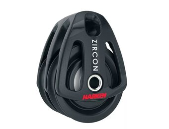 Harken 2-schijfsblok Zircon 57 mm