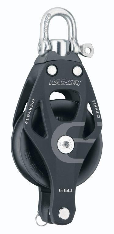 Harken 1-schijfs blok Element 60 mm, foto 2 van 3