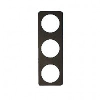 Berker Afdekraam 3V bruin