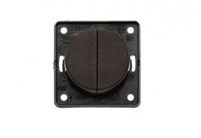 Berker Schakelaar 1P bruin serie