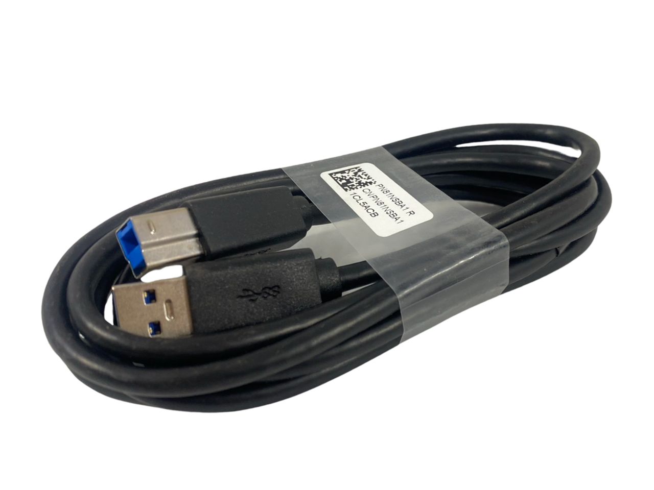 Hotron E246588 USB A to B Computer Cable Blue Style 20276 AWM 30V VW-1 USB3.0