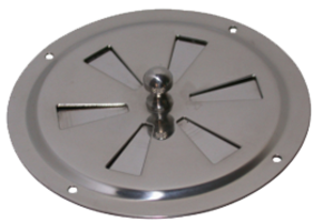 Allpa Ventilatierozet met draaischijf RVS