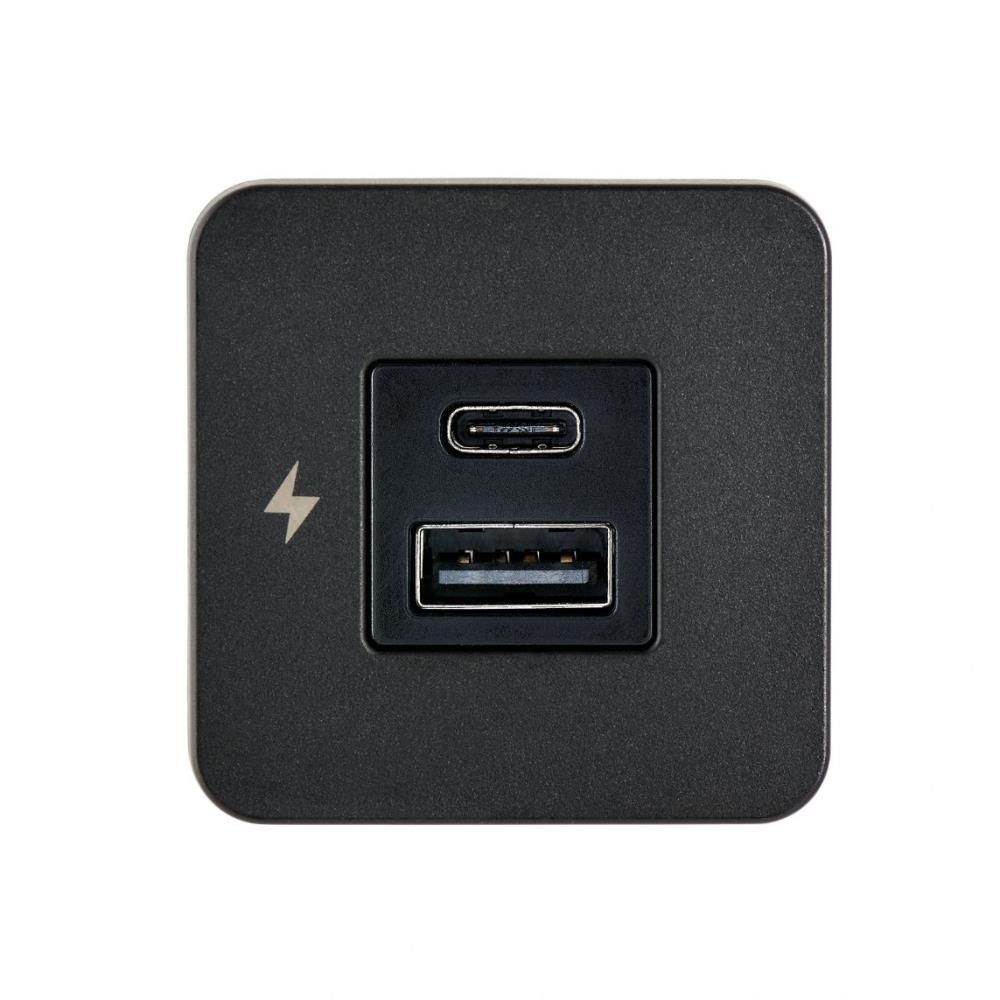 Scanstrut TILE USB-A / USB-C oplaadcontactdoos 12/24V