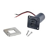 Scanstrut TILE USB-A / USB-C oplaadcontactdoos 12/24V