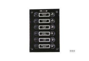 Talamex Kunststof schakelpaneel 6voudig