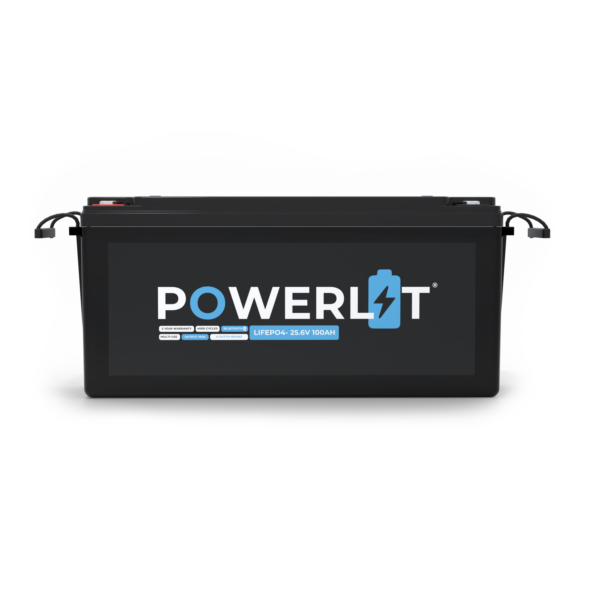 Powerlit 24V 100Ah LiFePO4 accu met uitleesmodule, foto 2 van 6