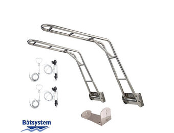 Båtsystem David systeem DV32 voor ronde spiegel inclusief blokken