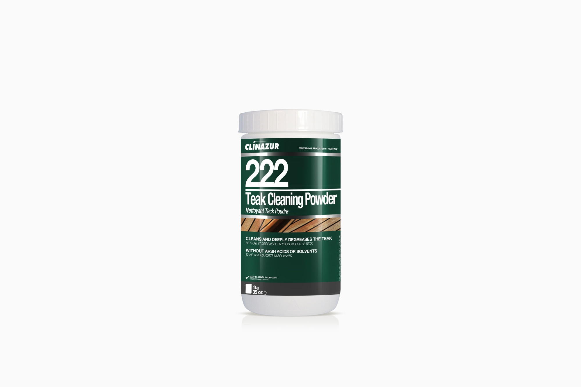 Clinazur 222 Teak Cleaning Powder