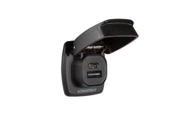 Scanstrut Flip Pro Plus USB-A en USB-C aansluiting