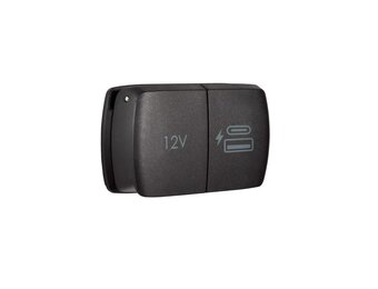 Scanstrut Flip Pro Duo USB-A en USB-C aansl. en 12V contactdoos